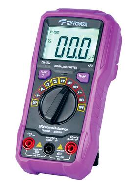 拓伏万用表真锐有效电值防烧DM-2202数显字高表表精度自动量程31/