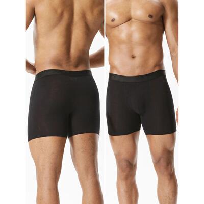 10pcs Mid-Long Boxer Shorts Men Underwear Cotton Male Underp