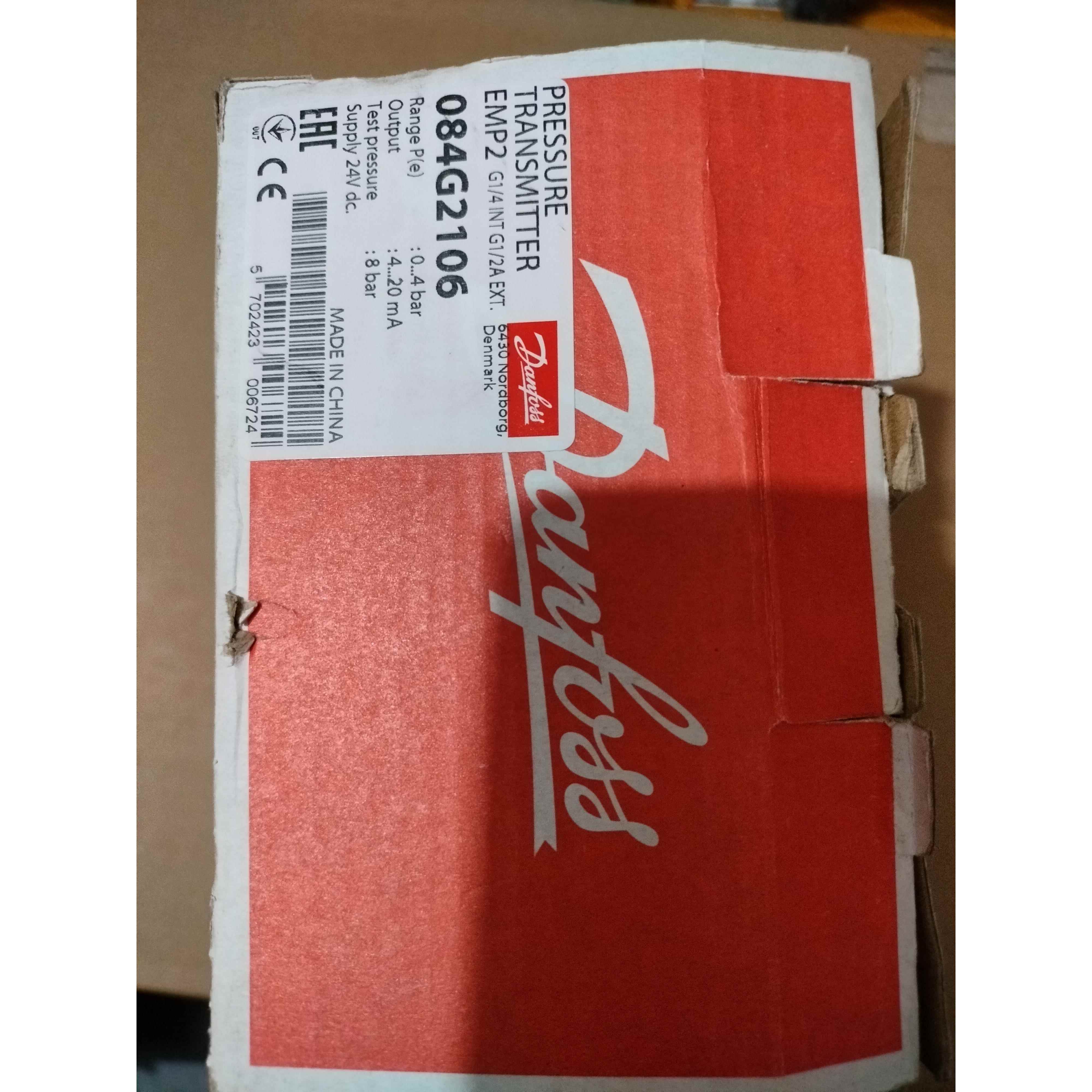 EMP2 084G2106 0-4bar丹佛斯压力传感器开关全新原厂件现货议价