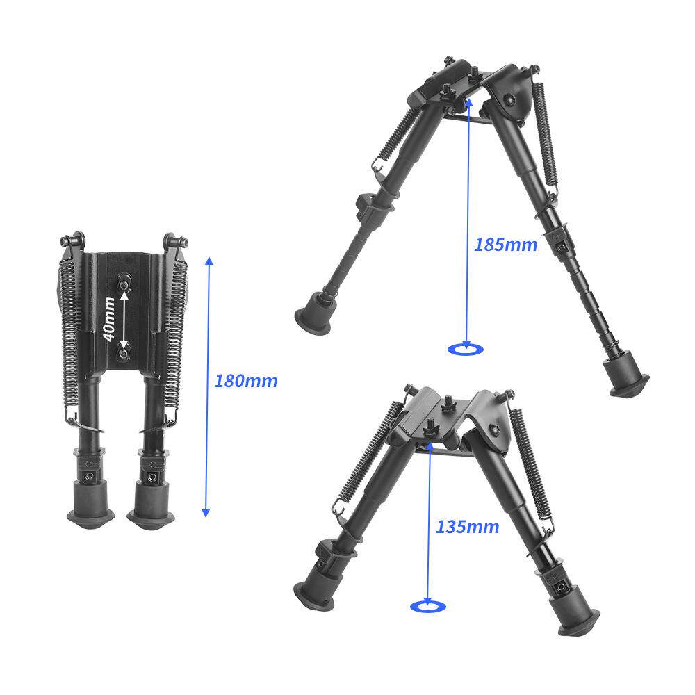 MLOK脚架 MLOK系统直装脚架 全金属脚架 M-LOK鱼骨铝合金金属脚架