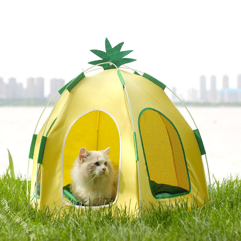 猫窝狗窝猫帐篷猫咪小型犬泰迪可拆洗便携猫床狗床宠物房子睡窝