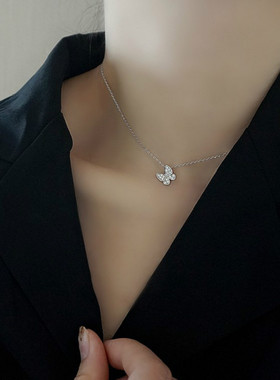 ins厂家日韩蝴蝶锁骨项链项链