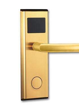 方款酒店门锁宾馆刷卡锁公寓民宿学校办公id卡锁不锈钢电子感应锁