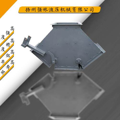 厂家定做D4f电液四通闸阀散装物料分配器阀四通分料器可定制
