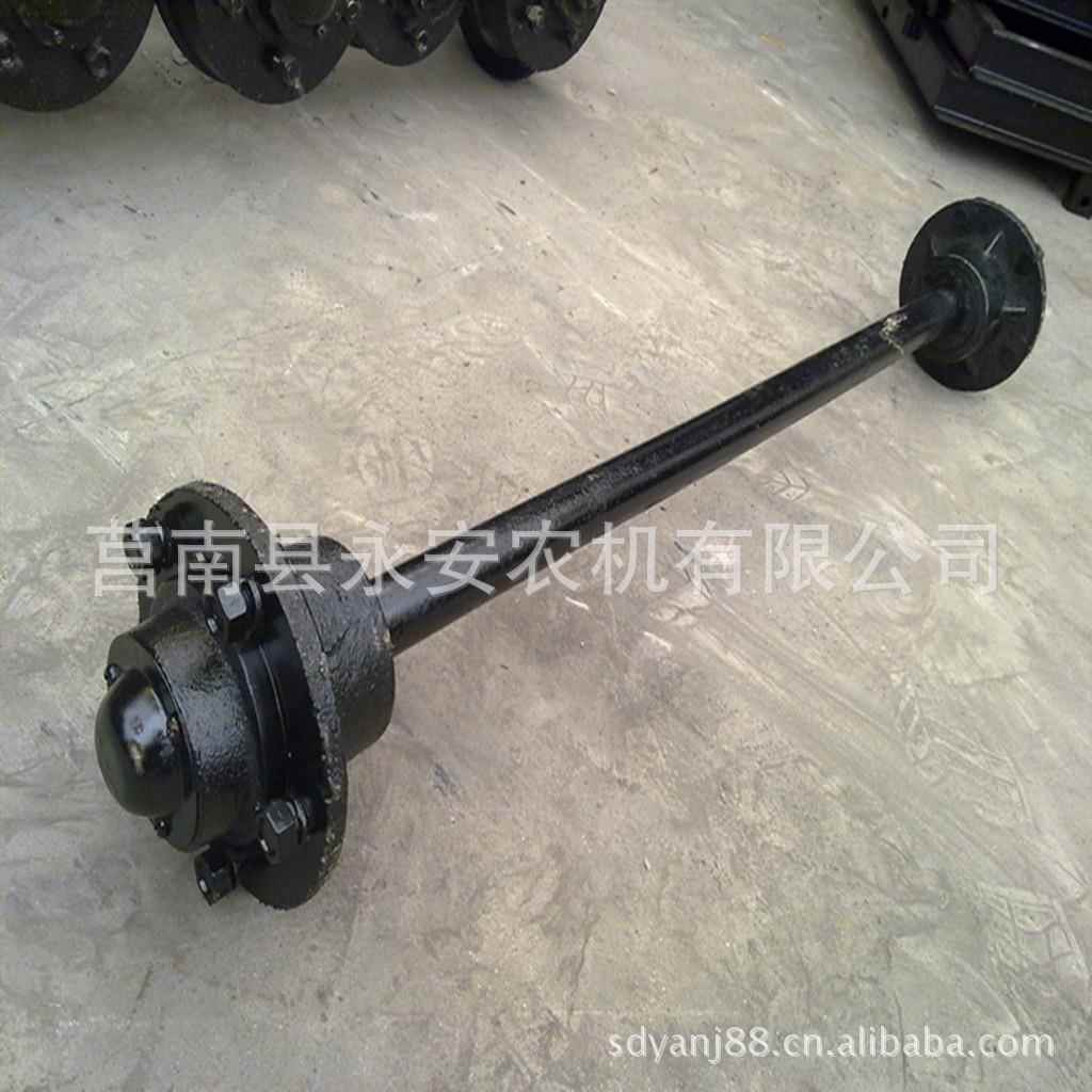 厂家生产轮胎、钢圈、马车轴、手扶轴等配件手扶拖拉机后车桥