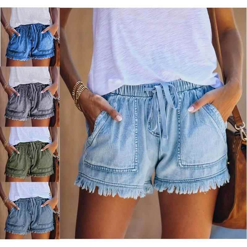 High Waisted Shorts Jeans Size Summer Women's Denim Shor