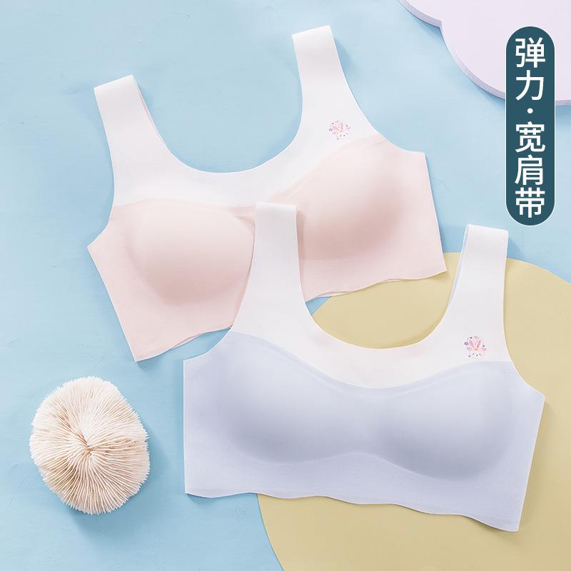 新款直销少女文胸学生运动女大童内衣发育期背心第二阶段14岁初中