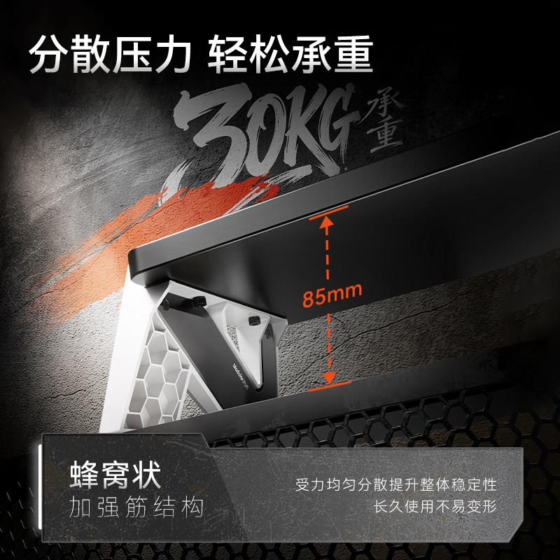台式电脑显示器增高架模块化笔记本办公桌面收纳置物架子D30