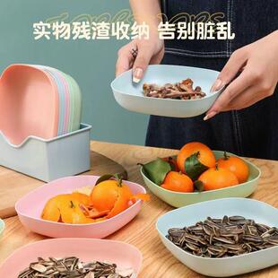 Bone dish, table waste plate, bone dish for home use, creati