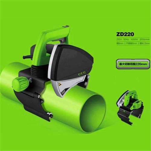 山东小型塑料切管机生产PVC/PE管切割机不锈钢管材切割机