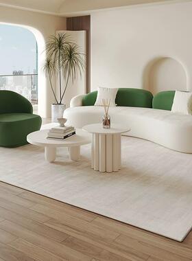 奶油风小户041208约型客沙桌椅组合休息区发现代简酒店三人厅位布