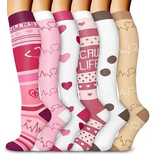I 88906 Copper Fiber Compression Socks 铜纤维压缩袜