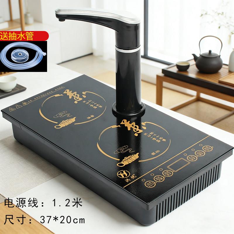 茶盘烧水壶半自动抽水上水嵌入式平板电磁炉智能茶具茶道泡茶配件