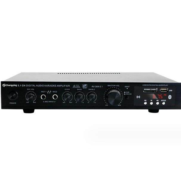 AV-369BT超重低音大功率舞台家庭影院蓝牙收音户外功放机5.1声道