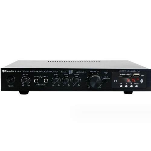 AV-369BT超重低音大功率舞台家庭影院蓝牙收音户外功放机5.1声道