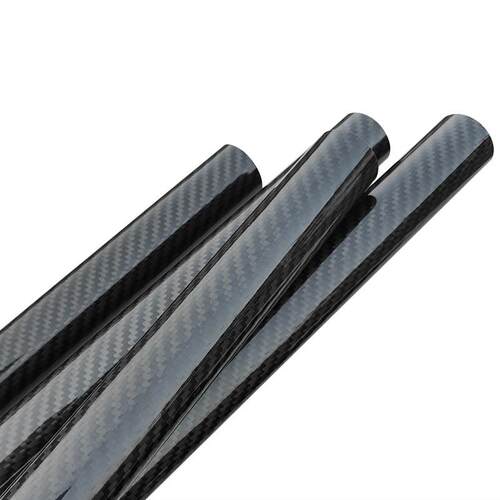 30x25x1000mm 3K全碳磨砂高强度碳纤维管材碳纤维管
