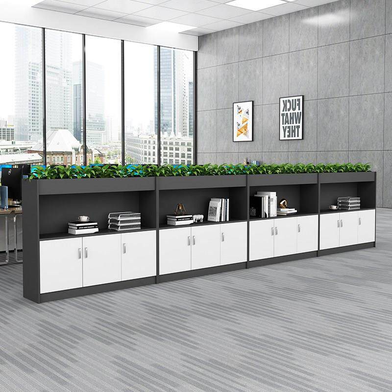 厂家直销现代简约移动矮柜文件档案柜可按尺寸定办公工位