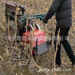 手推式 碎草还田机直销手扶秸秆还田机825马力手扶后置还田机