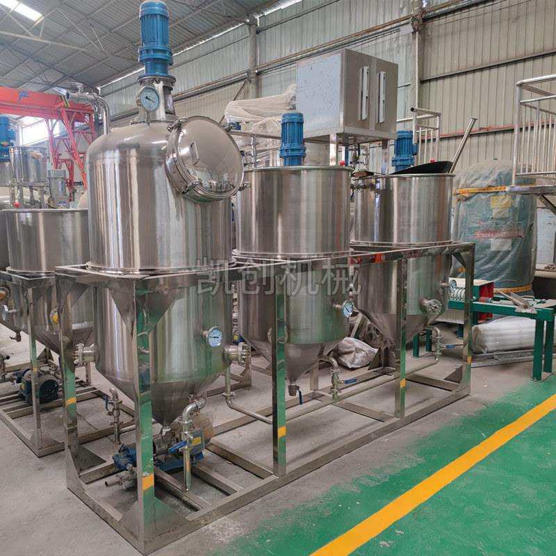山茶籽精炼设 棕油榈脱磷脱酸全精套炼生产线 食用PWX油加工精炼