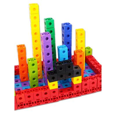 100pcs Numberblocks Multilink Linking Counting Cubes Snap