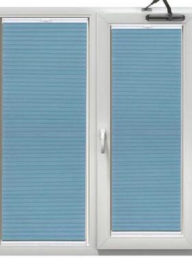 百叶厨房卫防生帘间内开窗内倒窗窗帘卷帘锁式水蜂巢边全HOQ遮光