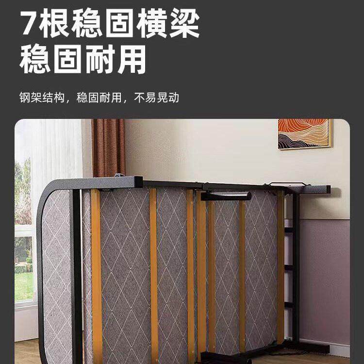 成人人床出租屋折叠床公室午休神器简易小床省空间家用铁床