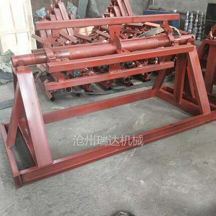 镀锌卷彩钢卷上料支架手动承重2-7吨压瓦机配件开平机上料架