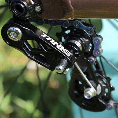 碳土客TAKE坡街车拉链器紧无条器九转一单速N飞轮尾链勾桶轴导轮