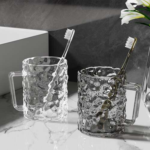 Mouth rinsing cup for home use, a light luxury and high appe