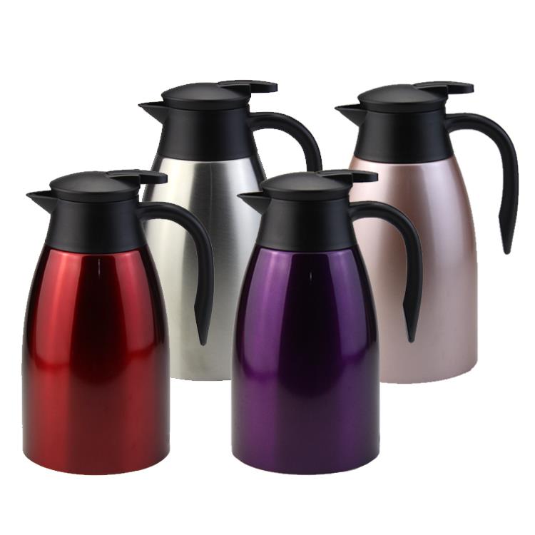 迎宾保温壶瓶子杯暖壶304不锈钢办公2L大容量服务热水壶家用商用