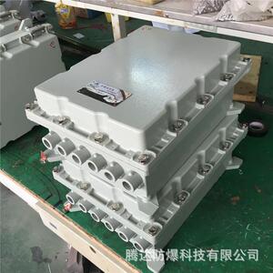 乐清腾达bjx工厂压铸铝防爆接线箱400*500配电控制柜明装端子箱