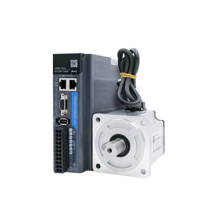 杰美康 400W750W1KW交流伺服电机驱动器套装60/80总线刹车CAN控制
