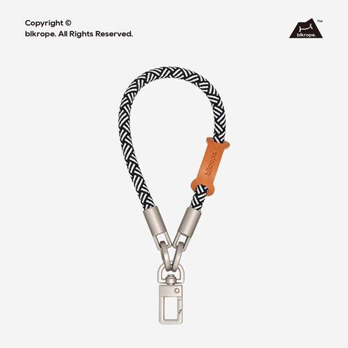blkrope 原创 短款7mm手机挂绳链钥匙扣相机绳多功能百搭防丢便携