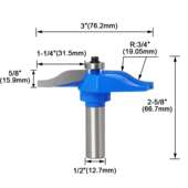 12.7柄12柄户西门板线刀电木开槽台边线橱柜门板刀类木工铣刀头
