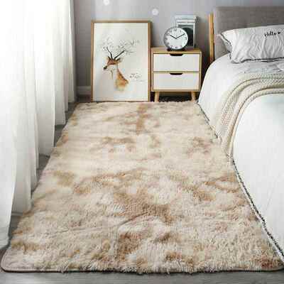 Carpet, bedroom bed blanket Nordic plush floor mat,cushion