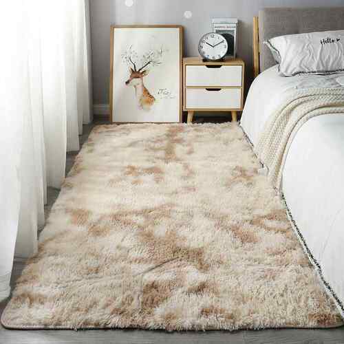 Carpet, bedroom bed blanket Nordic plush floor mat,cushion