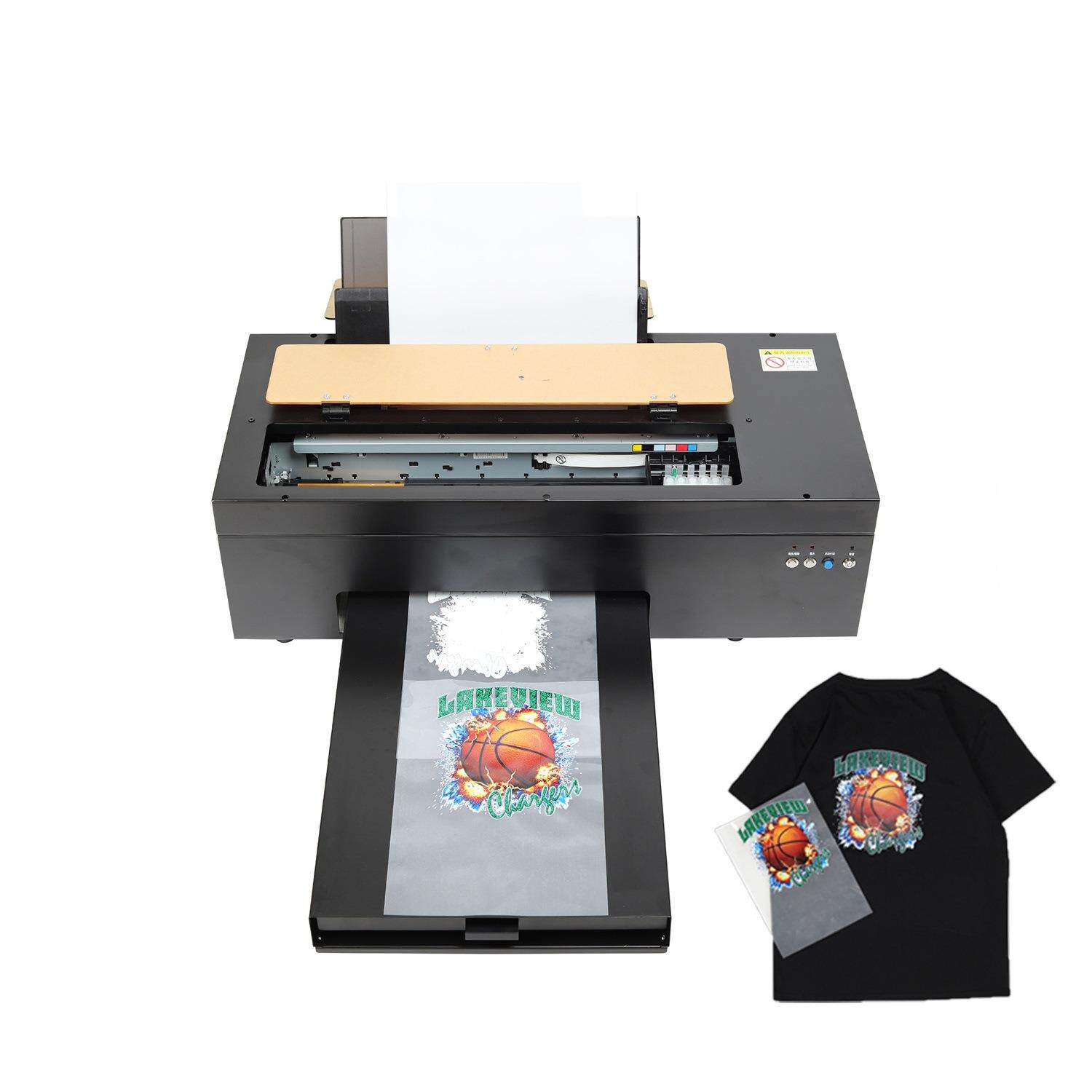 小型高速A3白墨烫画打印机五代头DX5 八色高清柯式烫画机P408改装