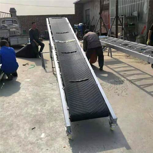 包邮现货可折叠式装车输送机自动上料皮带输送机源头厂家一件发货