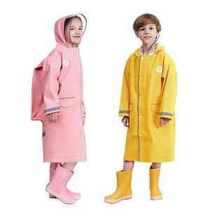 小学生带书包位男童上学专用幼儿园雨披 牧萌儿童雨衣女童2024新款