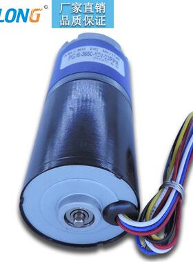 PG36DDZ-3650行直星行无刷马达微型流减速电机内置驱动带刹车星电