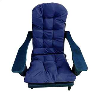 直销纯色青蛙高背椅垫办公坐垫靠垫一体加厚秋冬天躺椅摇椅垫