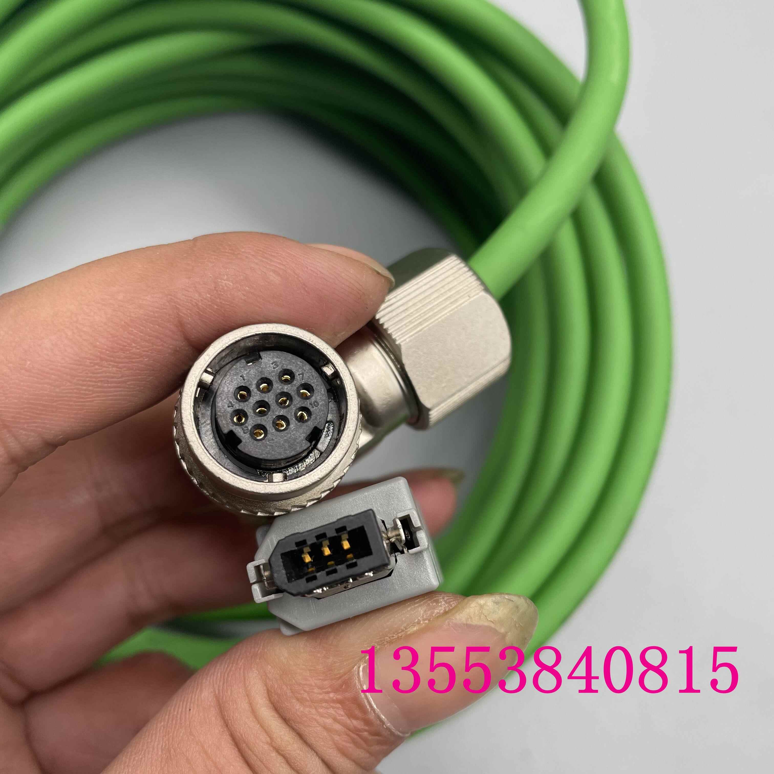 新代四合一AM3-48编码器线W01-M-EN6-10MAM电机连接P01-MD4反馈线