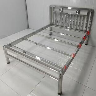 锈GCM无钢床特不厚家用床架平尾床卧室单人床双人床公寓尾床宿舍