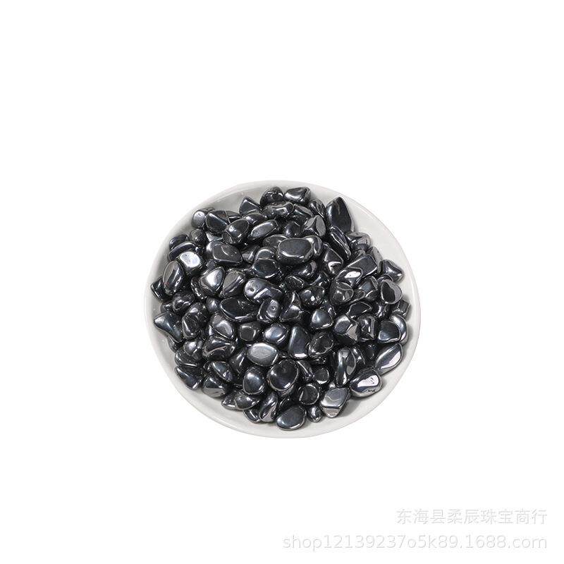 天然太核磁碎石碎石摆件鱼缸彩石子小石头花盆铺面