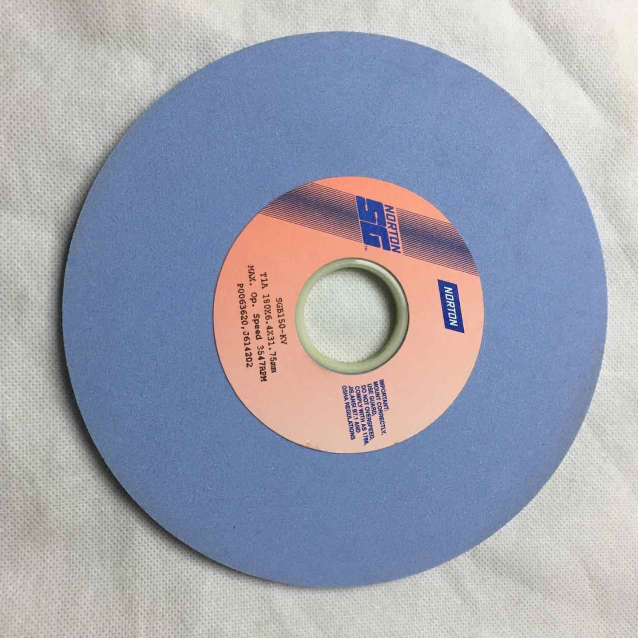 NORTON诺顿高端高性能SG陶瓷烧结刚玉SA(32A)单晶刚玉平面磨砂轮