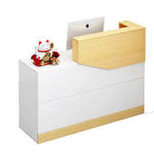 接待收银台美容美发店美甲商用服装 店吧台饭店柜台小型简约店前台