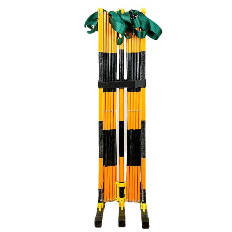 电力隔离伸缩护栏 变电站折叠安全栏杆 玻璃钢管式防护围栏厂家