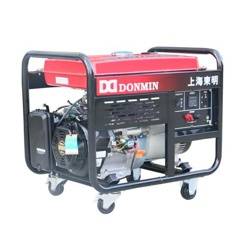 东明DONMIN汽油发电机220v小型5kw/6/7/8千瓦单相户外便携式