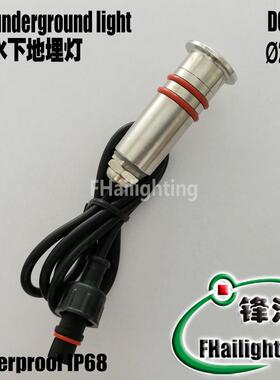 22mm不锈钢 迷你小LED地埋灯埋地灯星星灯0.5W DC12V户外防水IP68