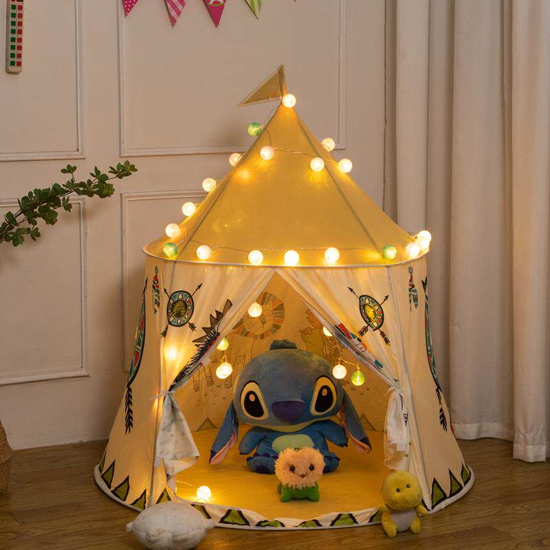 帐篷儿童室内小帐篷女孩男生游戏屋房公主帐篷蒙古包折叠帐篷